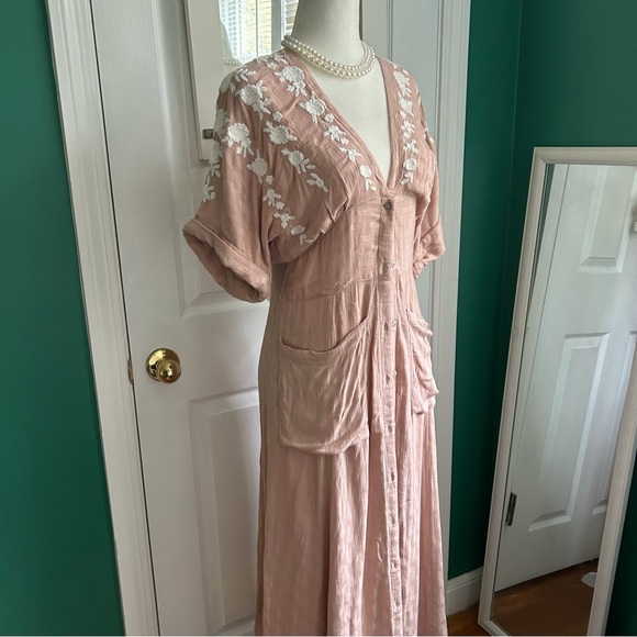Free People Women’s Love to Love You Embroidered Dress X Small - Picture 14 of 16